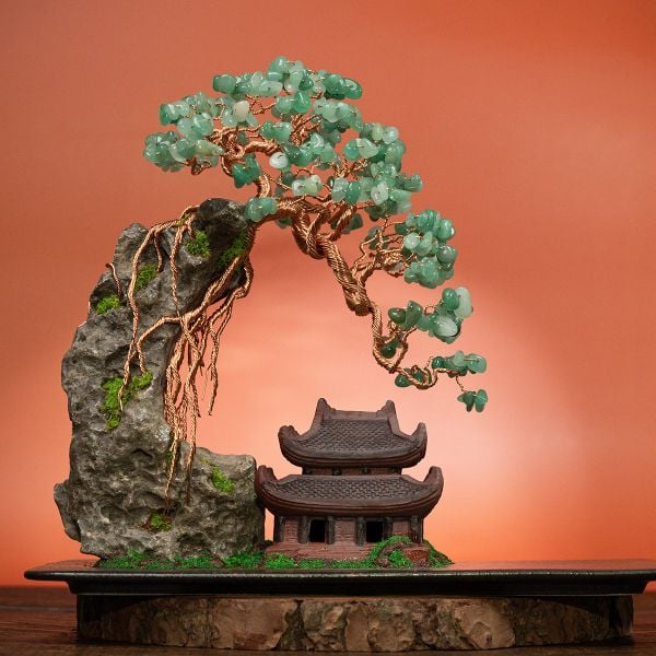  Bonsai dây đồng đá Adventurine: Sức mạnh của mẹ Trái Đất 