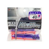  Tee nhựa Tabata Action 40 GV1411 PWBL40 