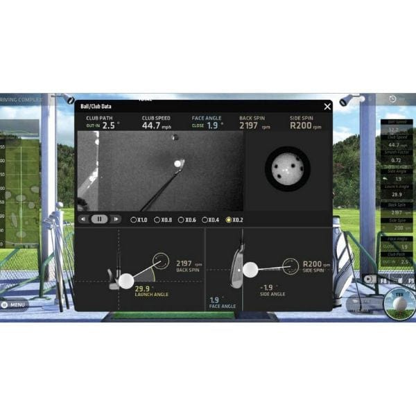  Bộ mô phỏng chơi Golf Uneekor QED Golf Simulator 