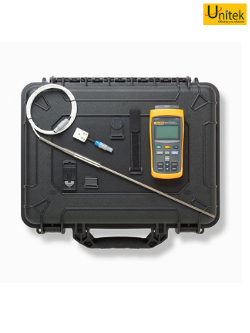 Máy Hiệu Chuẩn Nhiệt Độ Fluke 1523-P3-256 BUNDLE, 1523 W/CASE,5627A,LEMO TO TC ADAPTER