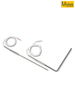 Nhiệt Kế Điện Trở Bạch Kim (PRT) Fluke 5615-9BND-X PROBE, SECON. PRT, 100 OHM,9IN 90 DEG BEND