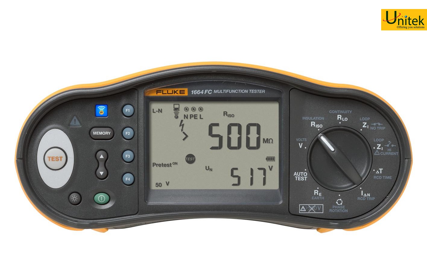 Máy kiểm tra lắp đặt đa chức năng Fluke 1664 FC