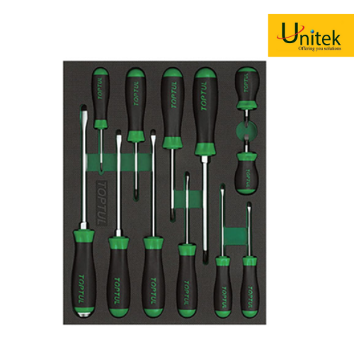 Bộ tua vít 12 chi tiết Toptul GVB1202