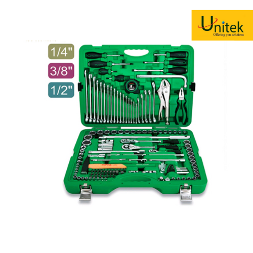 Hộp dụng cụ cơ khí 144 chi tiết Toptul GCAI144R