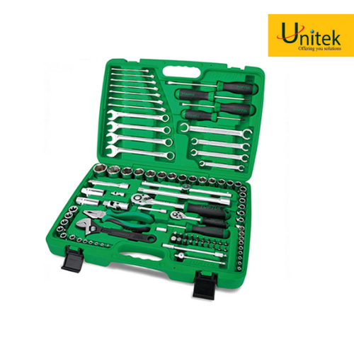 Bộ dụng cụ chuyên nghiệp 96 chi tiết đầu 1/4″ và 1/2″ Toptul GCAI9602