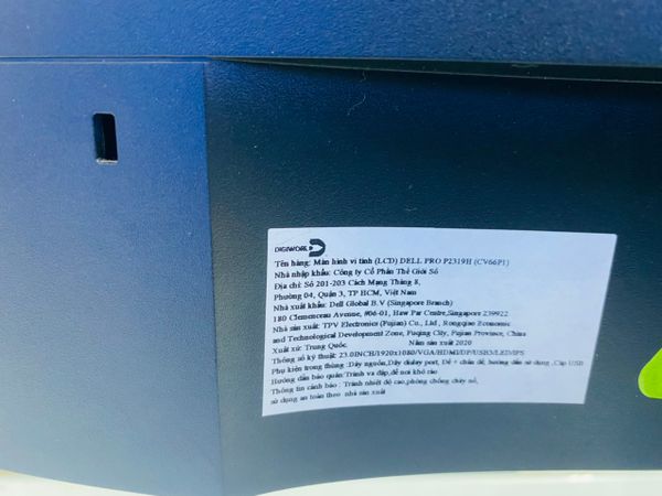 Màn hình Dell P2319H (23 inch/FHD/LED/IPS/DP+HDMI+VGA/250cd/m²/60Hz/5ms) HÀNG TRƯNG BÀY 99%