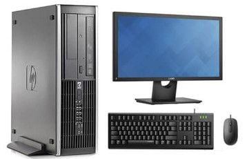 Trọn Bộ HP Cpu i3-2100 Ram 4g ssd 240GB + Màn Hp 17 inch' Bh 24 Tháng