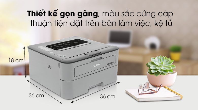 Máy In laser Trắng Đen Brother HL L2321D – maytinhtrananh