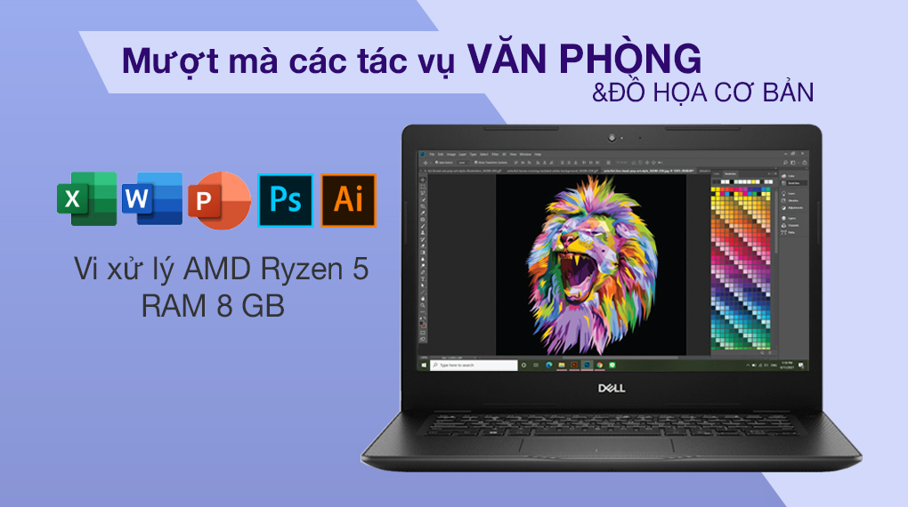 Laptop Dell Vostro 3405 R5 3500U/8GB/512GB/Win10 (V4R53500U003W) – maytinhtrananh Laptop Dell Vostro 3405 R5 3500U/8GB/512GB/Win10 (V4R53500U003W) – maytinhtrananh