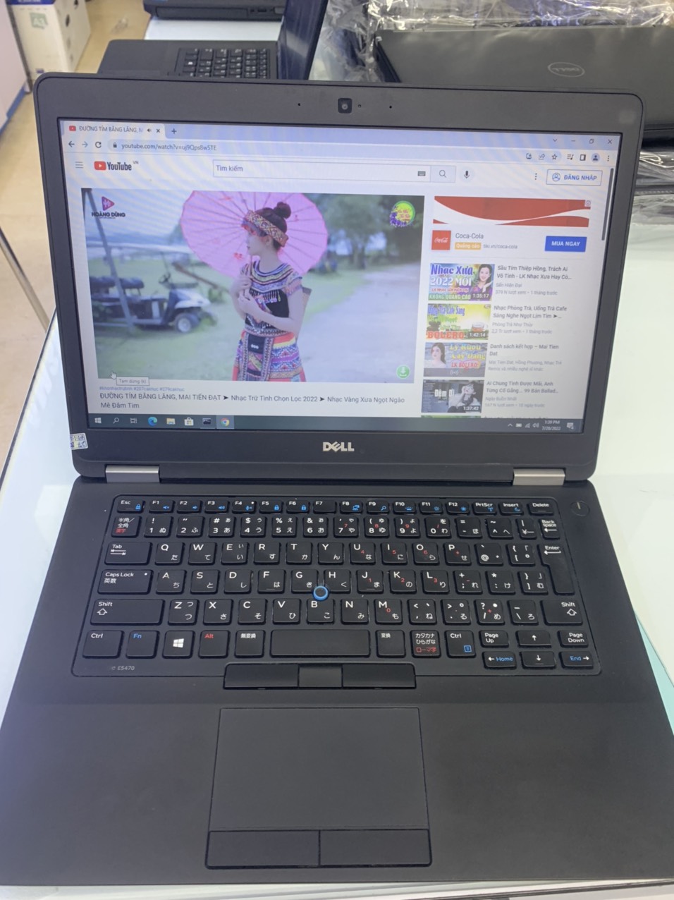 Laptop Dell E5470 I3-6100U ram 4G ddr4 128G SSD Màn 14' bh 03 tháng