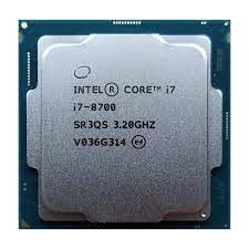 CPU Intel Core i7 8700 (4.60GHz, Bảo Hành 36 Tháng)