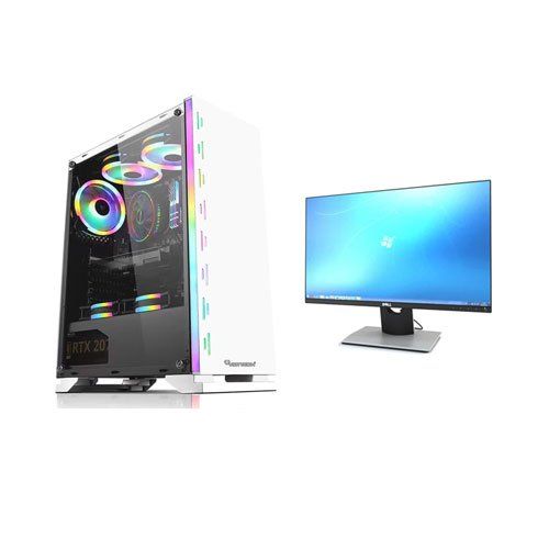Bộ cây Cpu core i5-8400 Ram 4G SSD 120G Màn 18.5