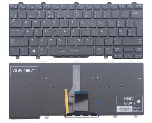 Bàn phím máy tính xách tay dell latitude e7275