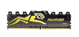 Ram desktop apacer oc panther - golden (AH4U16G32C28Y7GAA-1) 16GB (1X16GB) ddr4 3200mhz