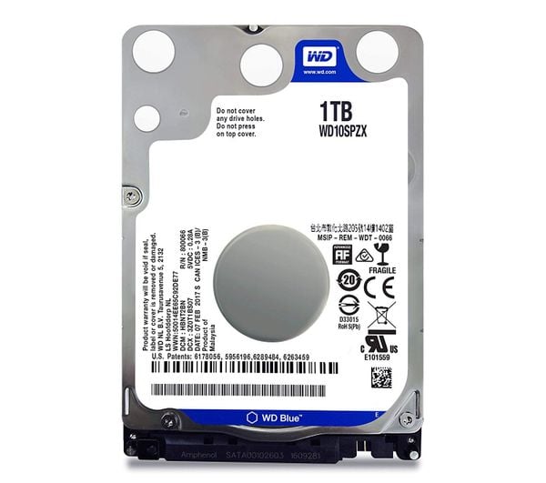 Ổ cứng HDD Western Digital Blue 1TB 2.5