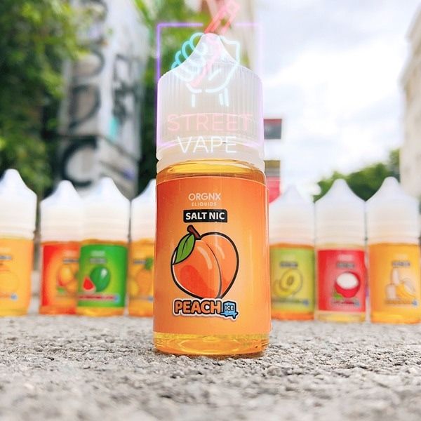 Tinh dầu ORGNX E-LIQUIDS Salt Peach