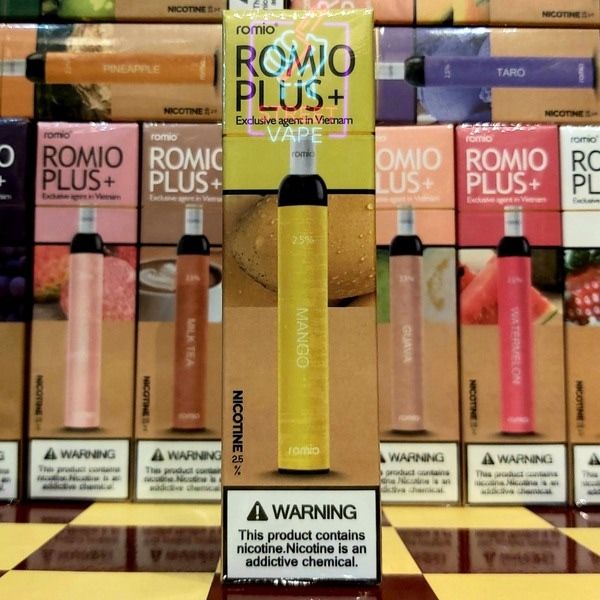 Romio Plus Disposable Pod 600 Puffs 2%