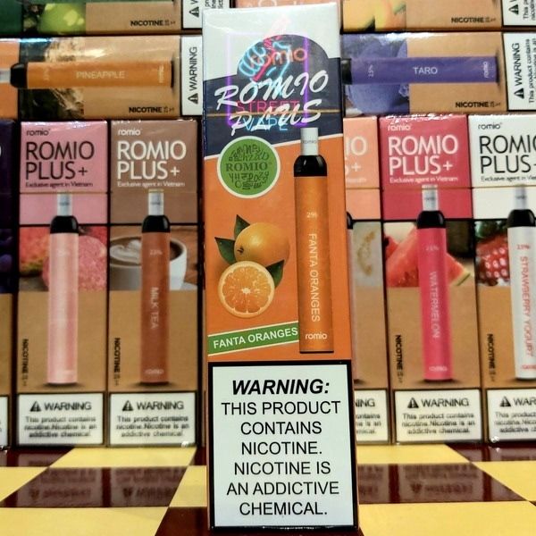 Romio Plus Disposable Pod 600 Puffs 2%