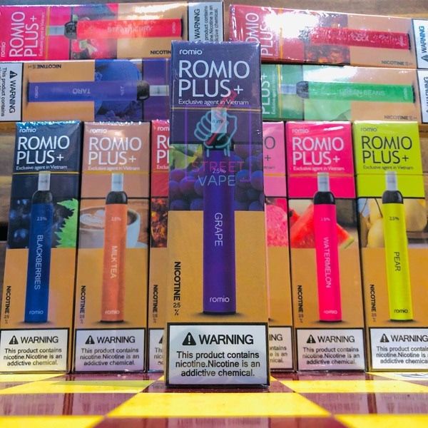 Romio Plus Disposable Pod 600 Puffs 2%