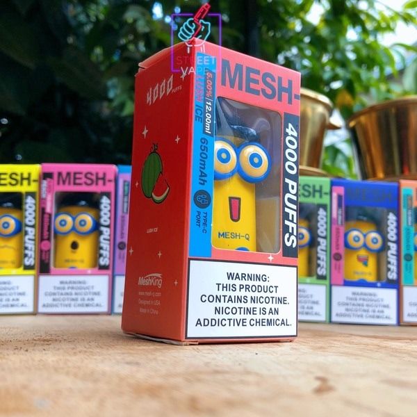 Minions Mesh-Q Disposable Pod 4000 Puffs 5%