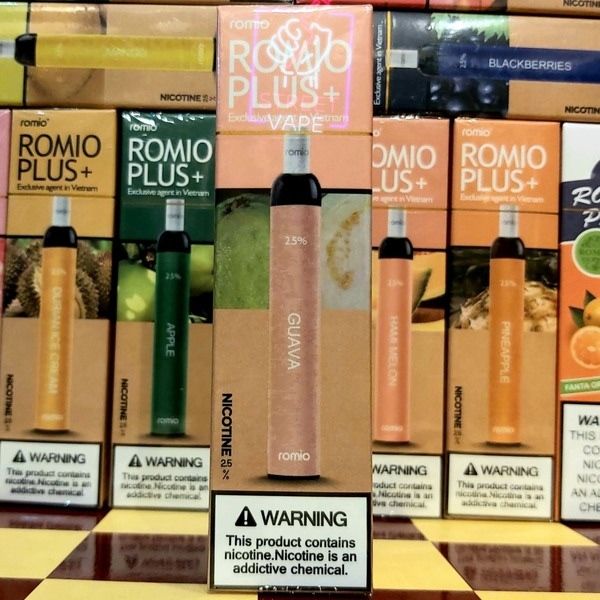 Romio Plus Disposable Pod 600 Puffs 2%