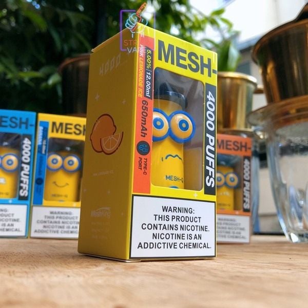 Minions Mesh-Q Disposable Pod 4000 Puffs 5%