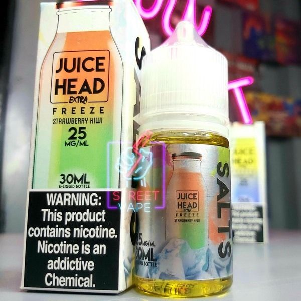 Tinh dầu Juice Head Salt Strawberry Kiwi