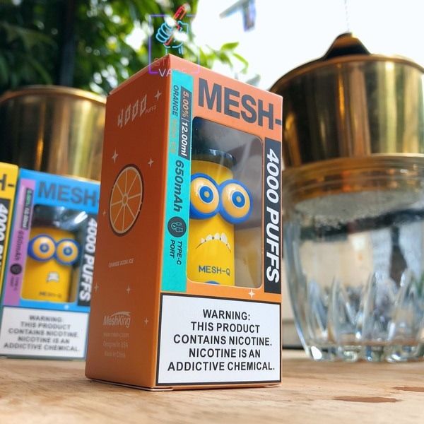 Minions Mesh-Q Disposable Pod 4000 Puffs 5%