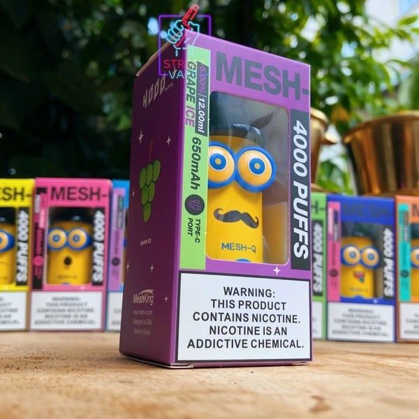 Minions Mesh-Q Disposable Pod 4000 Puffs 5%