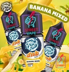 Tinh Dầu Smokio 49 DNB Salt Banana Mixed - Chuối