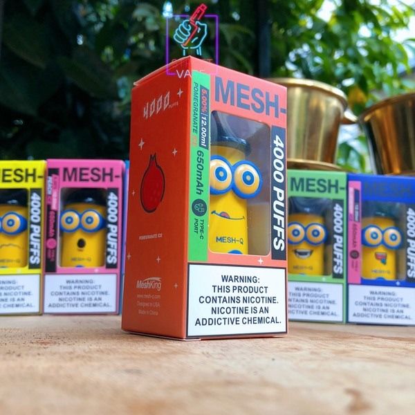 Minions Mesh-Q Disposable Pod 4000 Puffs 5%