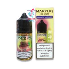 Tinh Dầu Lost Marry Maryliq Salt Cherry Lemon Mint - Anh Đào Chanh Bạc Hà