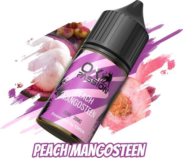 Tinh Dầu OXVA OX Passion Salt Peach Mangosteen - Đào Măng Cụt