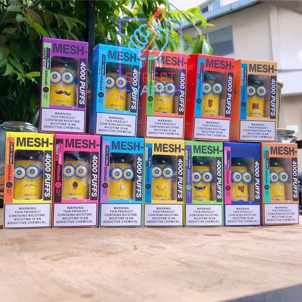 Minions Mesh-Q Disposable Pod 4000 Puffs 5%