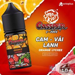 Tinh Dầu Smokio 49 Cassper Salt Orange Lychee - Cam Vải Lạnh