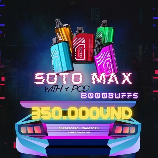 Soto Max 8000 Puffs Pod Kit