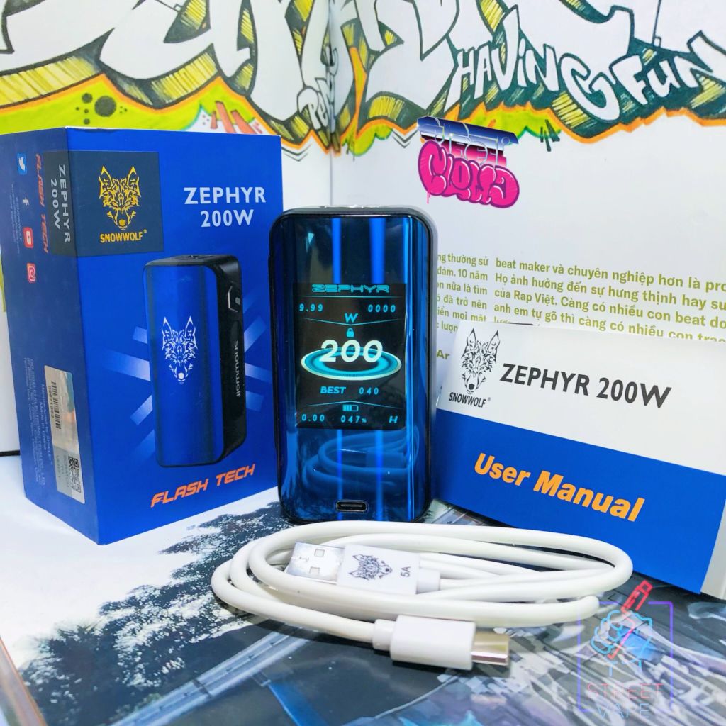 Snowwolf Zephyr 200W Kit