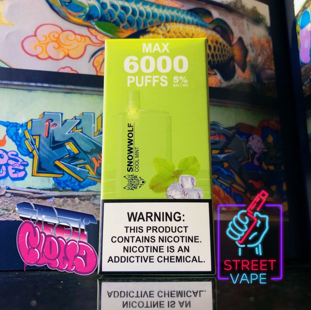 SnowWolf Max Disposable Pod 6000 Puffs 5%