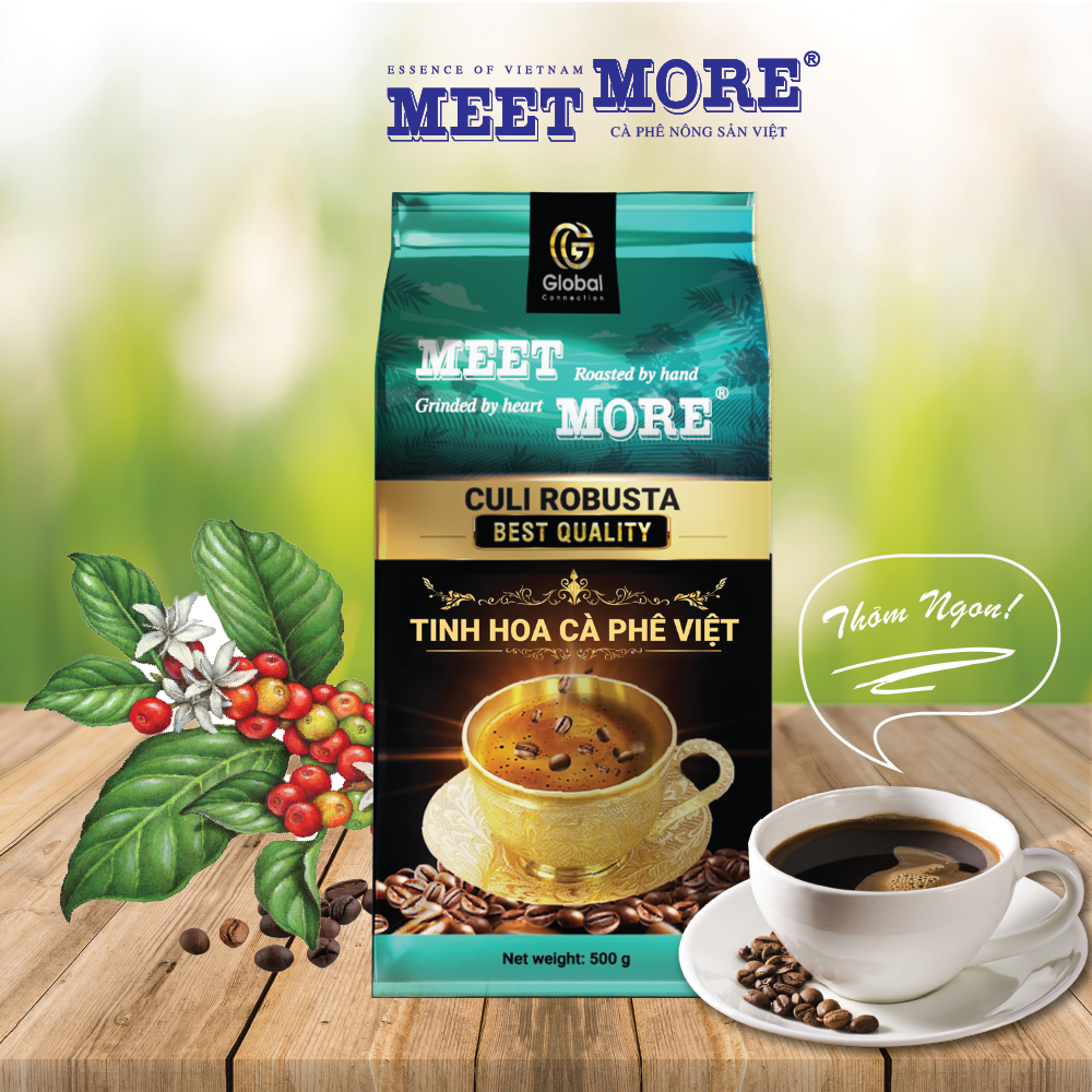 Cà phê Rang Xay Culi Robusta Meet More 500gr – MeetMoreCoffee