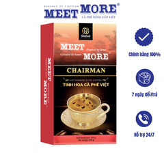 Bịch cà phê rang xay Robusta đẳng cấp Meet More 500g