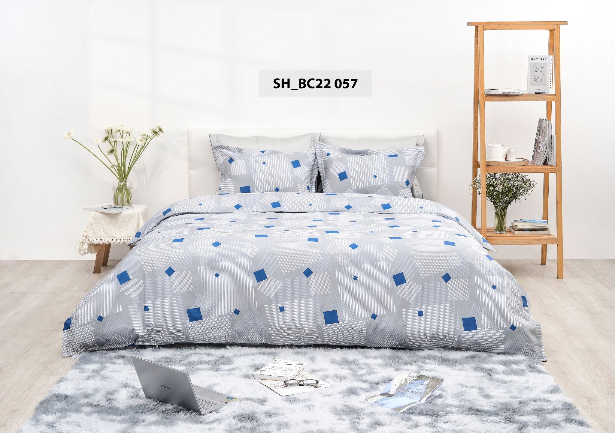  Bộ chăn ga gối cotton SH_BC22 057 