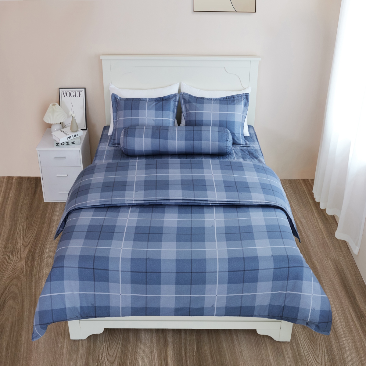 Bộ chăn ga gối cotton SH_BC24 103