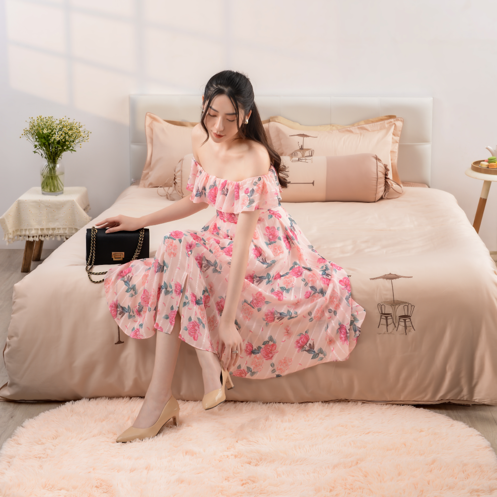  Bộ chăn ga gối Cotton SH_UC22 017 