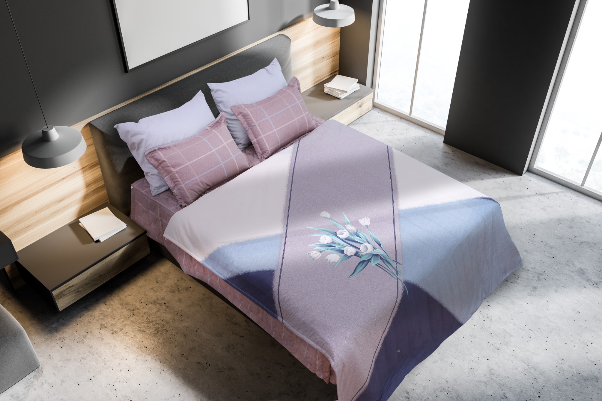 Chăn xuân thu Cotton Outlet SH_BC20 003