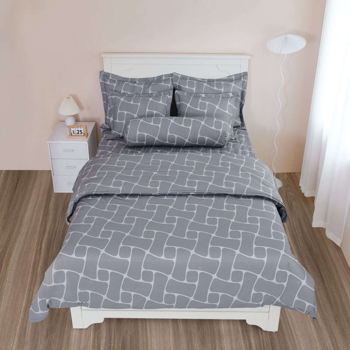 Bộ chăn ga gối cotton SH_BC24 106