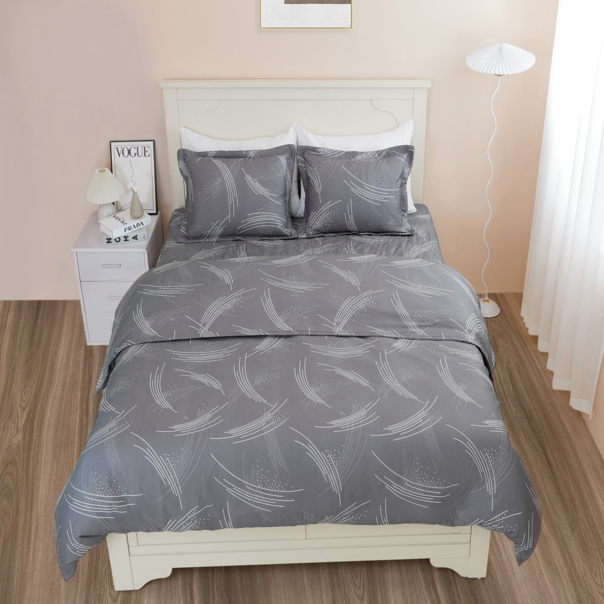 Bộ chăn ga gối cotton SH_BC24 101