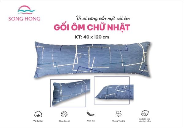  Gối ôm chữ nhật 