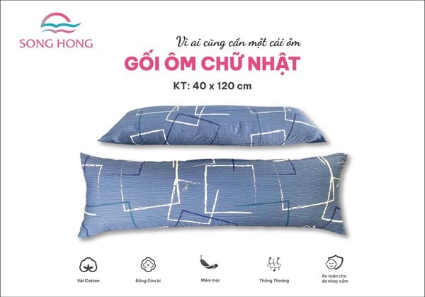  Gối ôm chữ nhật 