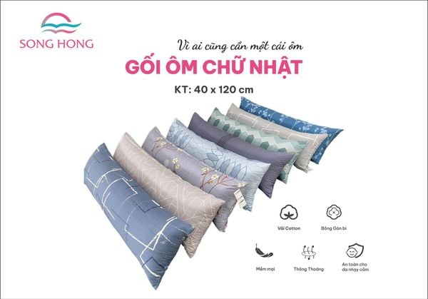  Gối ôm chữ nhật 