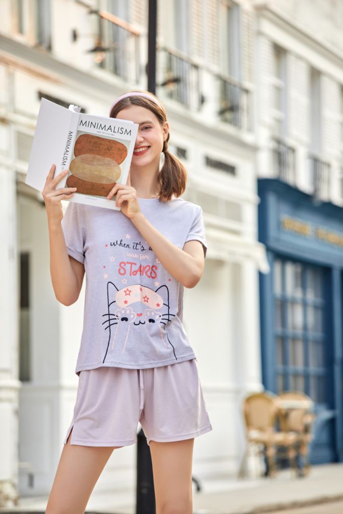 Trang phục mặc nhà nữ - short - Young Hearts Y18-201021